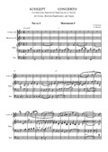 Concerto for Cornet, Baritone and Organ, Mov.I - Scores